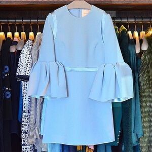 Roksanda blue dress size UK 10